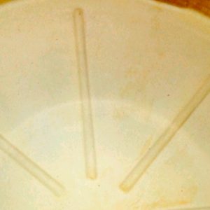 Foto: Limpeza da caixa antes e depois