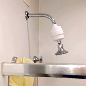 Foto Instalação Filtro Chuveiro